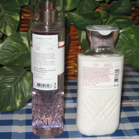 BBW Pure Wonder Fine Fragrance Mist + Body Lotion Lot of 2 New - Picture 3 of 3